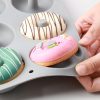 Aichoof Silicone Donut Pan Nonstick Oven Safe 2 Pieces-2