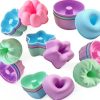 To Encounter Silicone Donut Pan Reusable Baking Molds-0