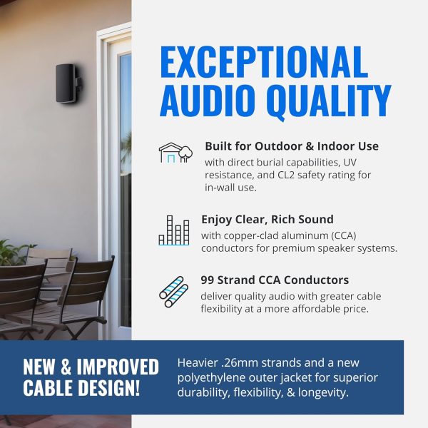 Cables Direct Online 14 Gauge Audio Cable-2