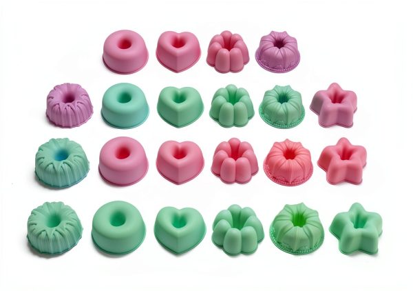 To Encounter Silicone Donut Pan Reusable Baking Molds-3