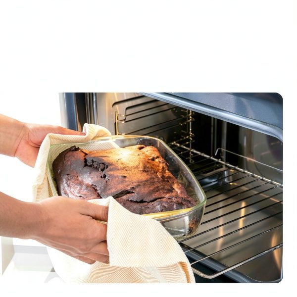 Borosilicate Glass Bakeware Set Amazon Basics 6pc-3