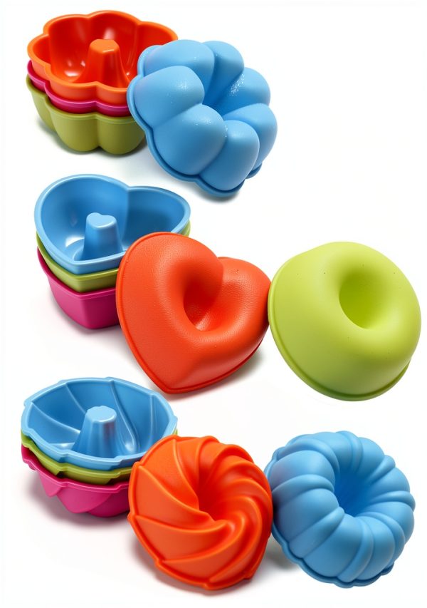 To Encounter Donut Pan Silicone Non-Stick Baking Cups-5