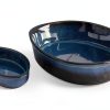Emeril Lagasse Stoneware Baking Dish Set Blue 3 Quart-1