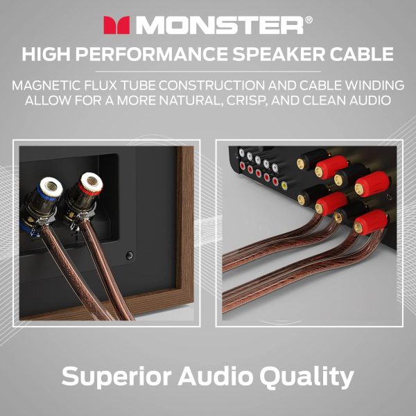 Monster Platinum Speaker Wires 14 Gauge-4