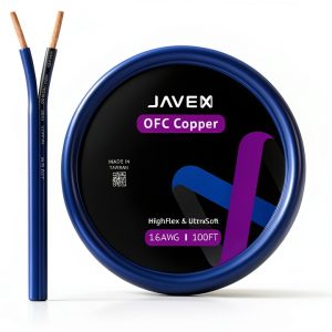 JAVEX 16-Gauge Speaker Wire for Home A/V-0
