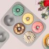 Aichoof Silicone Donut Pan Nonstick Oven Safe 2 Pieces-1
