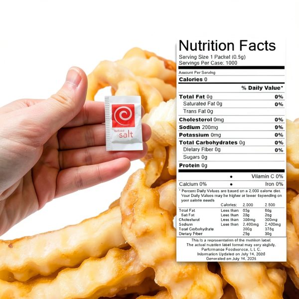 Iodized Salt Packets CMC Products Food Service Portion-1