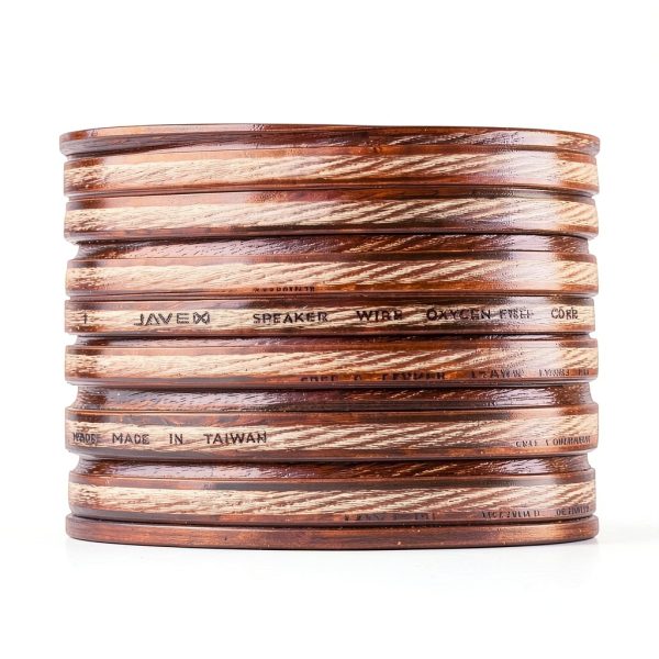 14AWG Speaker Wire JAVEX 50FT Flat-Square Copper-3