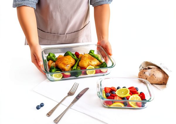 Borosilicate Glass Bakeware Set TV Concepts 8pc-3