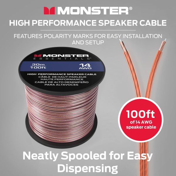 Monster Platinum Speaker Wires 14 Gauge-1