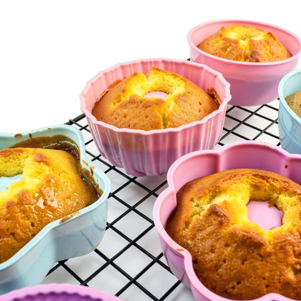 To Encounter Silicone Donut Pan Reusable Baking Molds-2