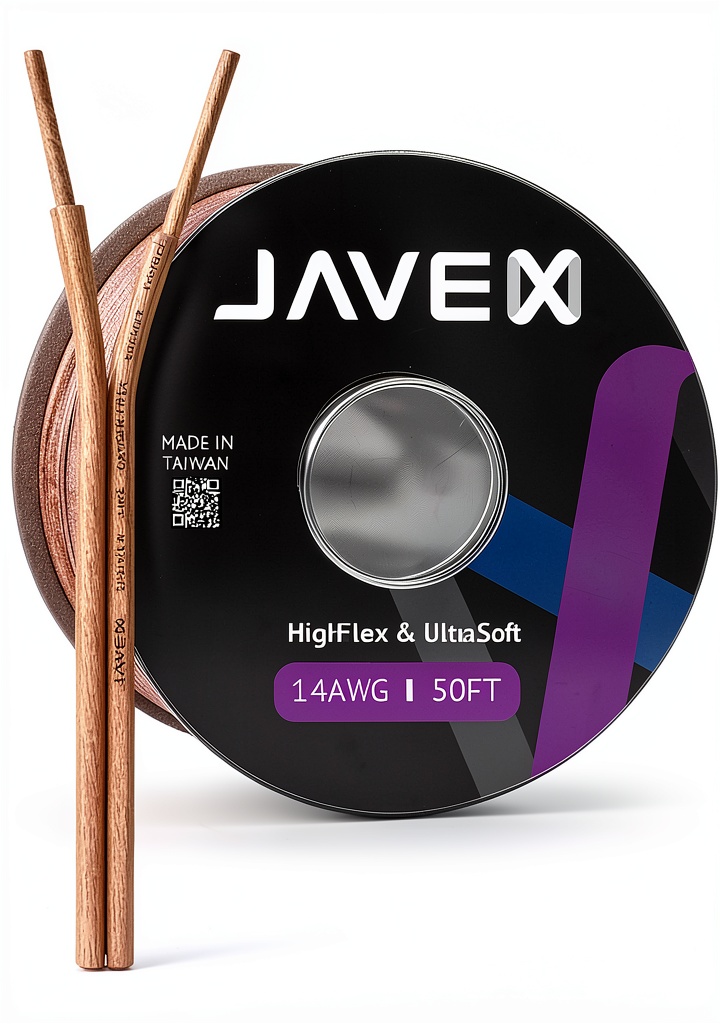 Installing JAVEX 14AWG speaker wire in a home theater system