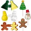 Yiyiring Christmas Cake Pop Mold Food Grade PLA 3D Shapes-0