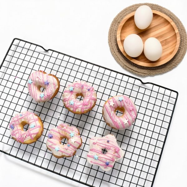 To Encounter Silicone Donut Pan Reusable Baking Molds-8