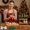 Yiyiring Christmas Cake Pop Mold Food Grade PLA 3D Shapes-1