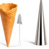 Saiveina Stainless Steel Cream Horn Molds Baking Pastry-2