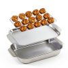 Cook Time Stainless Steel Baking Pan Set with Cooling Rack-5
