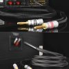 Nakamichi Banana Plug Cable 24k Gold OFC 6ft Black-7