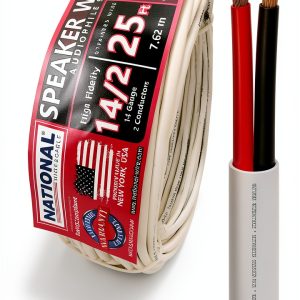 14 Gauge Speaker Wire NATIONAL Copper 2-Conductor-0