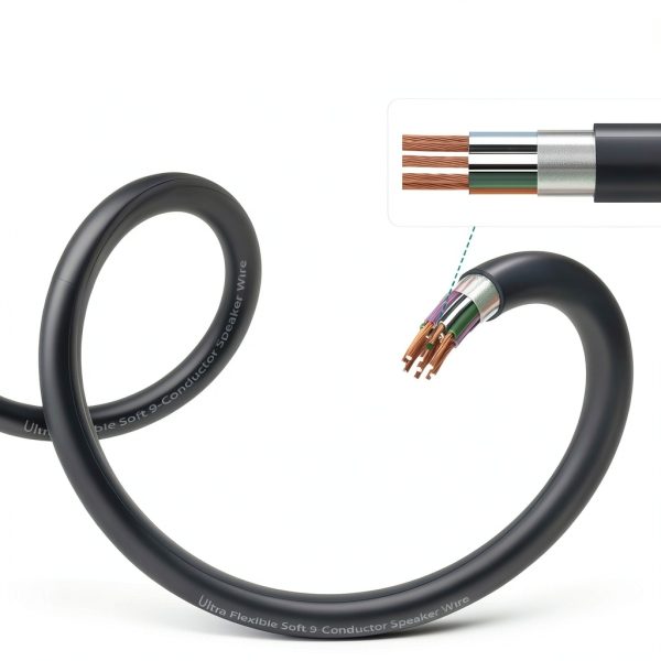 Mygatti Blue Speaker Cable 20ft 9‑Conductor-2