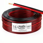 16 Gauge Speaker Wire Audio Express Red Black-0