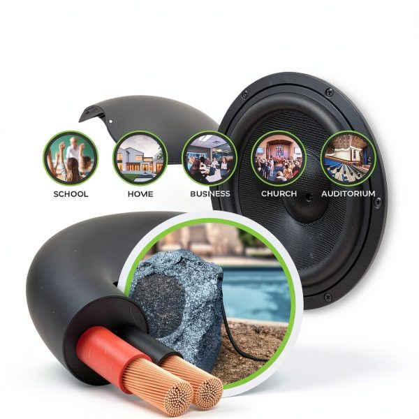 GEARit 16ga Speaker Wire Black OFC 500ft-3