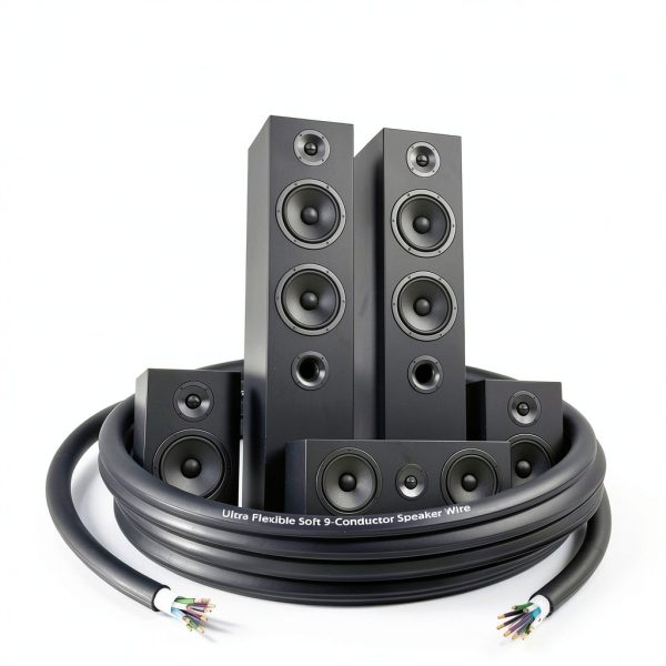 Mygatti Blue Speaker Cable 20ft 9‑Conductor-4
