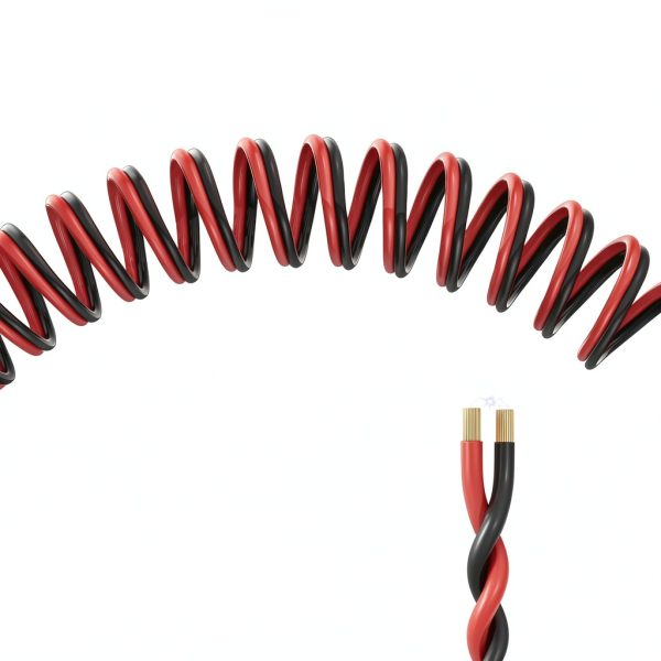 HiFind 14 AWG Red Black Copper Clad Aluminum Wire-1