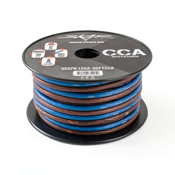 Skar Audio 12 AWG Speaker Wire Copper Clad-2