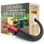 GEARit 16ga Speaker Wire Black OFC 500ft-0