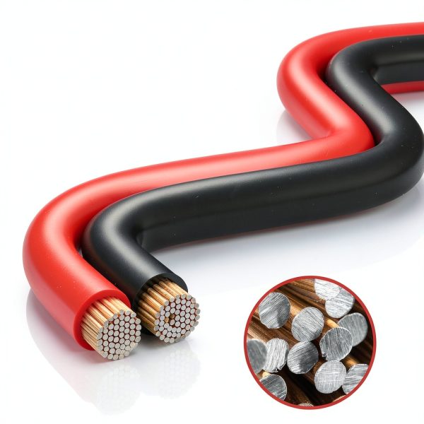 HiFind 14 AWG Red Black Copper Clad Aluminum Wire-2