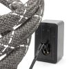 GearIT 12AWG Speaker Wire Banana Plug Cable Black-6