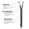 Skar Audio 12 AWG Speaker Wire Copper Clad-3