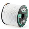 Speaker Wire Install Link 14ga CCA White-8