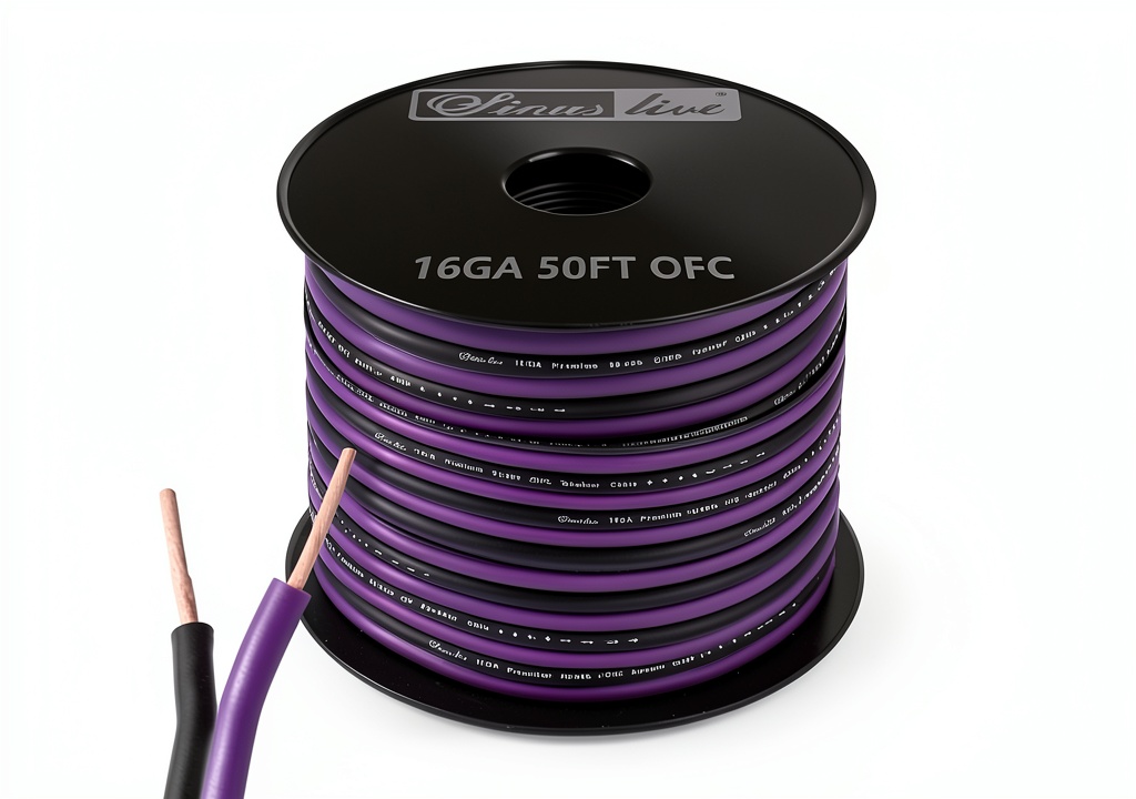 High-quality OFC speaker wires