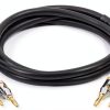 Amazon Basics 6ft Audio Cable Gold Plated Banana Plug CL2 Rated-0