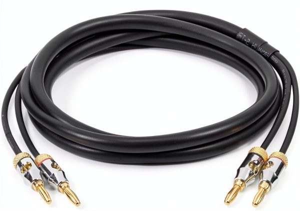 Amazon Basics 6ft Audio Cable Gold Plated Banana Plug CL2 Rated-0