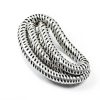 Elecan 20FT Banana Tip Speaker Cable 14AWG Braided Nylon Gold Plated-3