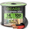 Speaker Wire GEARit 14 AWG 100 FT Black CCA CL3 Rated Cable-0