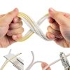 Speaker Wire Mygatti 16 Gauge Pro Series 100FT White Flexible Cable-5