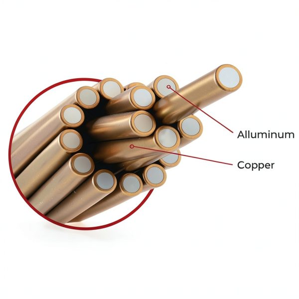 DS18 Speaker Wire 12 Gauge Black Copper‑Clad Aluminum 10‑Strand Cable-1