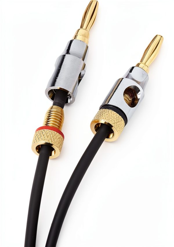 Amazon Basics 6ft Audio Cable Gold Plated Banana Plug CL2 Rated-3