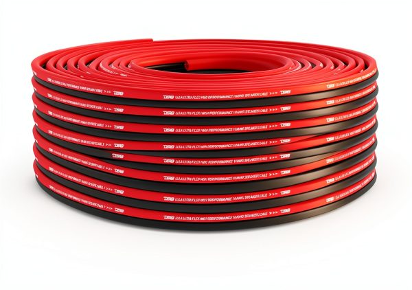 DS18 Speaker Wire 12 Gauge Black Copper‑Clad Aluminum 10‑Strand Cable-4