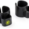 Gravity 35mm Pole Cable Clips ABS Tangle-Free XLR 2 Pack Black-0