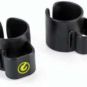 Gravity 35mm Pole Cable Clips ABS Tangle-Free XLR 2 Pack Black-0