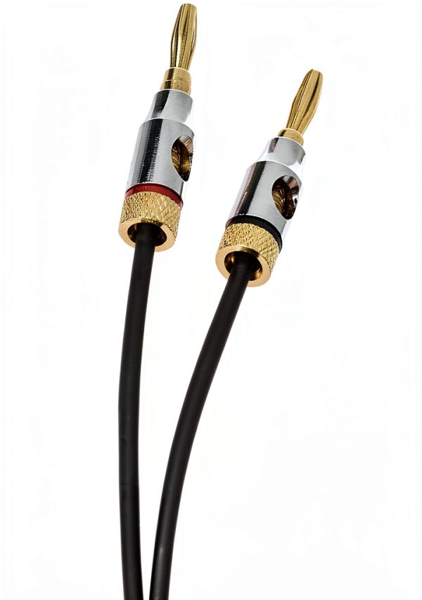 Amazon Basics 6ft Audio Cable Gold Plated Banana Plug CL2 Rated-2