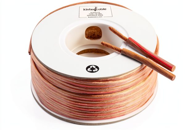 Speaker Wire Kinter KWIRE16 100ft Red 16 Gauge Bare Wire-0