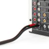 Speaker Wire Banana Plug 14AWG GEARit 2-Pack Black 6.6 ft-6