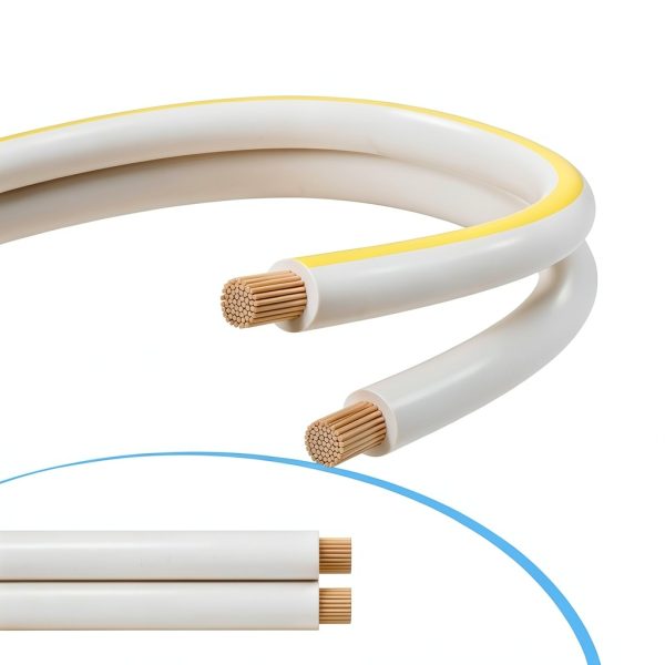 Speaker Wire Mygatti 16 Gauge Pro Series 100FT White Flexible Cable-1