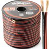 Install Link 14 Gauge Speaker Wire 100ft Frosted Red/Black CCA-0